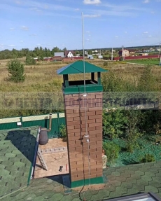 Крепление молниеприемника к стене D=16 мм L=100-400мм